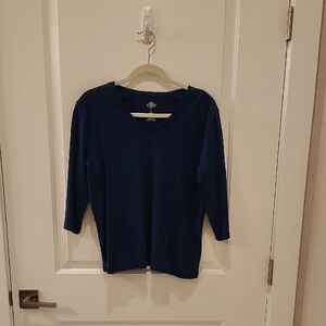 St. John's Bay Classic Navy Cotton Top XL